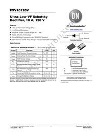FSV10120V Datasheet Cover