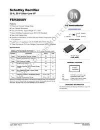 FSV2050V Datasheet Cover