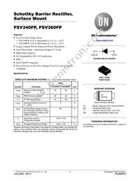 FSV340FP Datasheet Cover