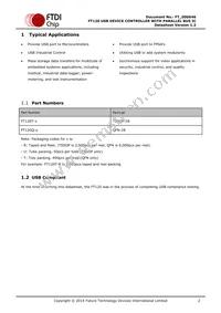 FT120T-U Datasheet Page 2