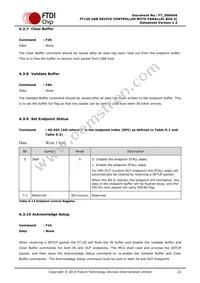 FT120T-U Datasheet Page 22