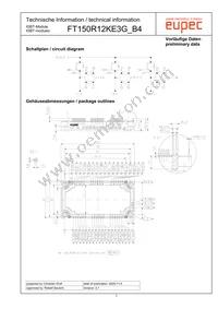 FT150R12KE3G_B4 Datasheet Page 7