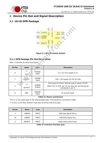 FT200XD-R Datasheet Page 7