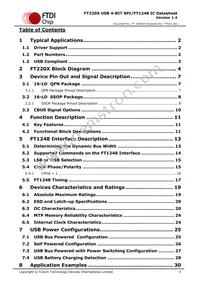 FT220XQ-R Datasheet Page 5