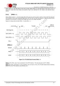 FT221XQ-T Datasheet Page 17