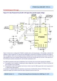 FT2232C-REEL Datasheet Page 23