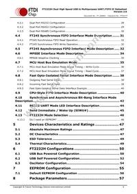 FT2232H-56Q-REEL Datasheet Page 6