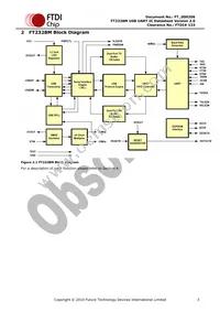FT232BM-REEL Datasheet Page 3