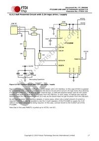 FT232BM-REEL Datasheet Page 17