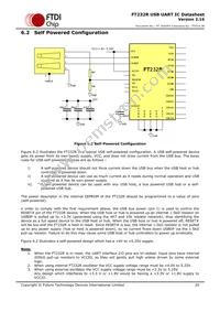 FT232RQ-TRAY Datasheet Page 20