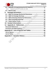 FT240XS-R Datasheet Page 6