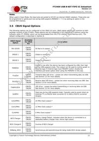 FT240XS-R Datasheet Page 12