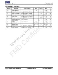 FT24C02A-FPR-T Datasheet Page 11