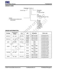 FT24C02A-FPR-T Datasheet Page 12