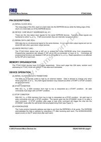 FT24C1024A-USR-T Datasheet Page 3