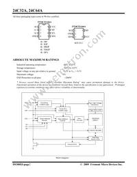 FT24C64A-UTG-T Datasheet Page 2
