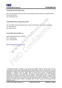 FT25C08A-UTR-B Datasheet Page 16