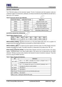 FT25C16A-UTR-B Datasheet Page 5