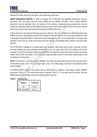 FT25C16A-UTR-B Datasheet Page 7