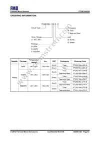 FT25C16A-UTR-B Datasheet Page 12