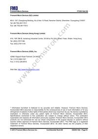 FT25C16A-UTR-B Datasheet Page 16