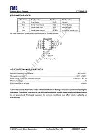 FT25C64A-UTR-B Datasheet Page 2