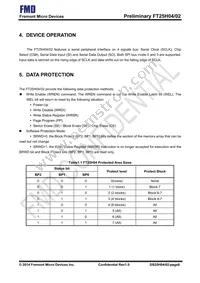 FT25H04S-RT Datasheet Page 8
