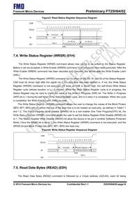 FT25H04S-RT Datasheet Page 14