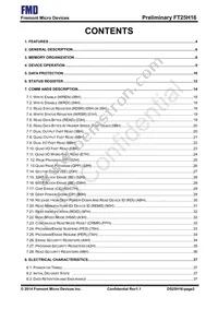 FT25H16T-RB Datasheet Page 2