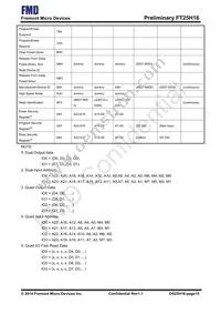 FT25H16T-RB Datasheet Page 15