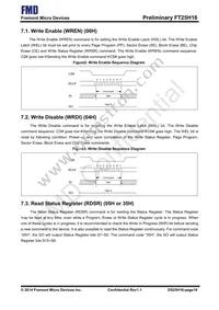 FT25H16T-RB Datasheet Page 18