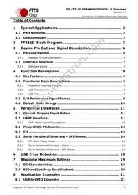 FT311D-32Q1C-T Datasheet Page 4