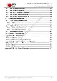 FT311D-32Q1C-T Datasheet Page 5