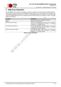 FT311D-32Q1C-T Datasheet Page 18