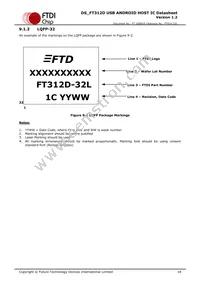 FT312D-32Q1C-R Datasheet Page 18