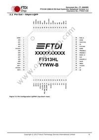 FT313HQ-T Datasheet Page 8