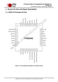 FT4222HQ-C-T Datasheet Page 7