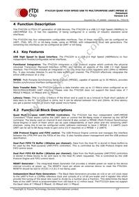 FT4232HQ-TRAY Datasheet Page 17