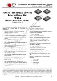 FT51CS-R Datasheet Cover