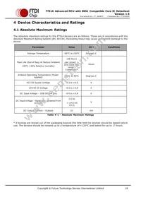 FT51CS-R Datasheet Page 18