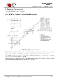 FT602Q-T Datasheet Page 22