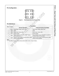 FT7511L6X Datasheet Page 3