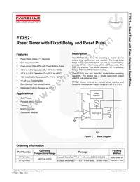 FT7521FHX Datasheet Page 2