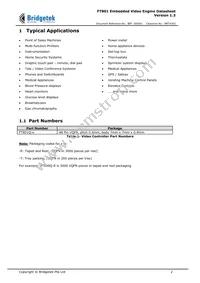 FT801Q-T Datasheet Page 2