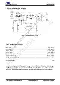 FT838R-BL-RT Datasheet Page 2