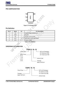 FT838R-BL-RT Datasheet Page 3