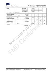 FT839ND1-RT Datasheet Page 8