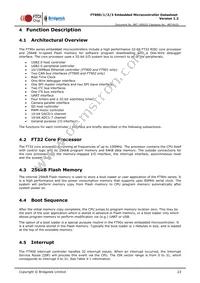 FT900L-C-T Datasheet Page 23
