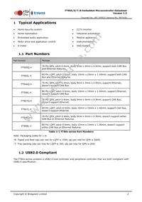 FT905L-C-T Datasheet Page 2