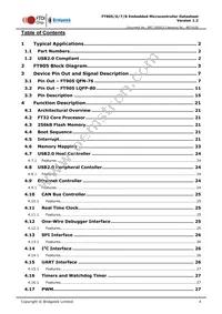 FT905L-C-T Datasheet Page 4